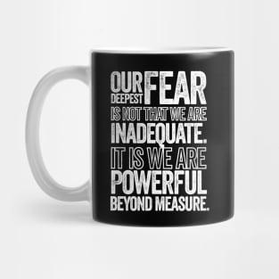 Powerful Beyond Measure Mug